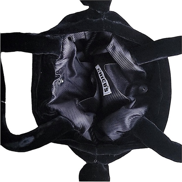 Chico’s Beaded Sequin Flapper 20s Great Gatsby Velvet Bucket Bag Purse Gold New - Picture 4 of 11